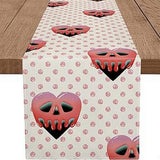 Valentines Day Love Print Cartoon Tablecloth_Cwmm0786