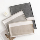 Fashionable Mid-Length Twill Scarf_Cwasc1010