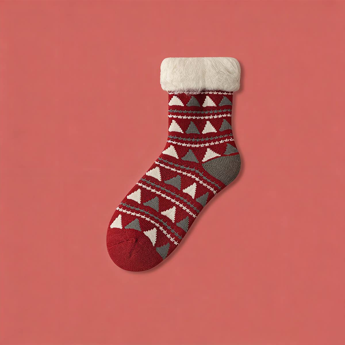 Ultra-Thick Fleece Winter Warm Cartoon Socks_Cwms03159