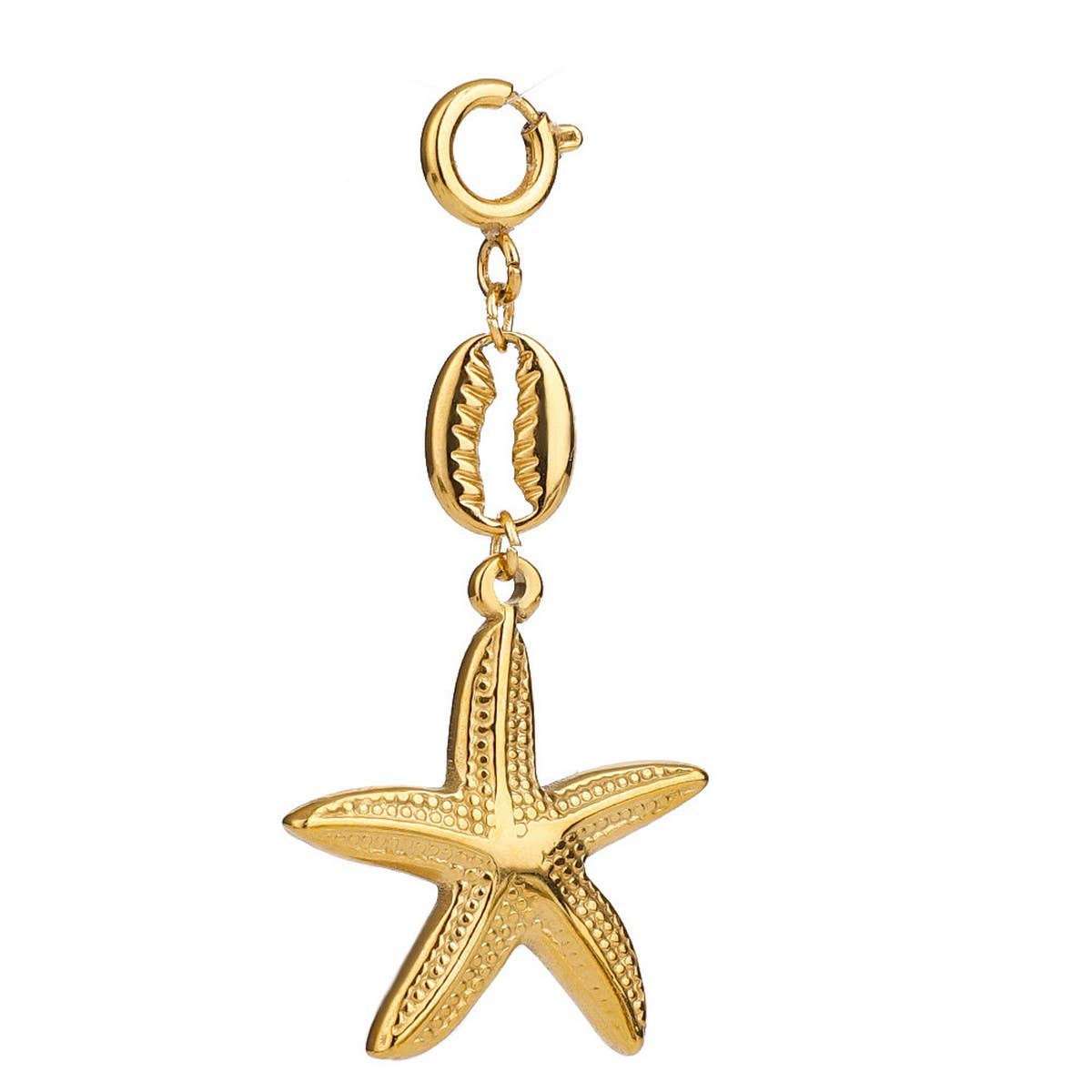 STAINLESS STEEL JEWELRY ACCESSORIES STARFISHPENDANT_CWMM4679