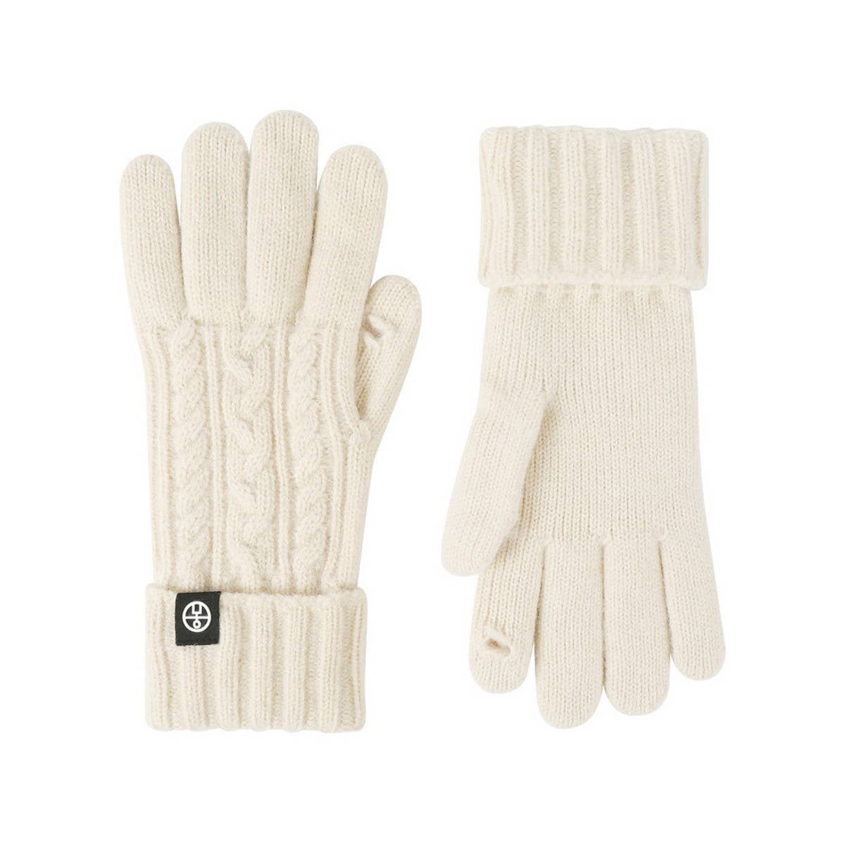 Winter Outdoor Cycling Knitted Touchscreen Gloves_Cwag0377