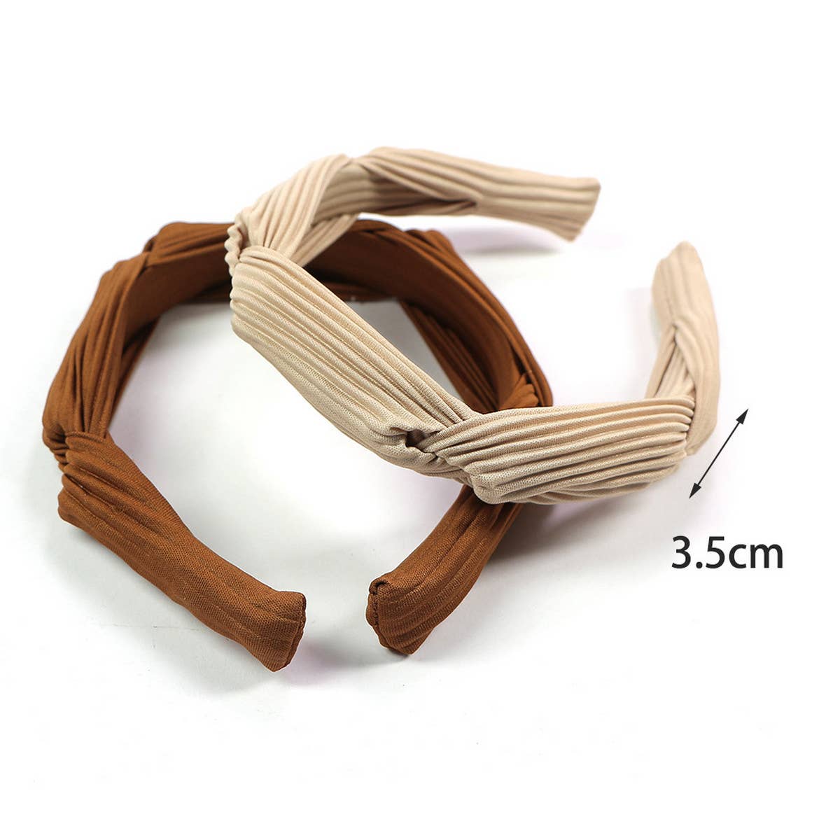 RETRO CRUMPLED GEOMETRIC HEADBAND_CWAHA0983