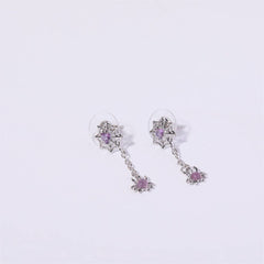 HALLOWEEN DEVIL SPIDER WITCH BAT HEART EARRINGS_CWAJE5085