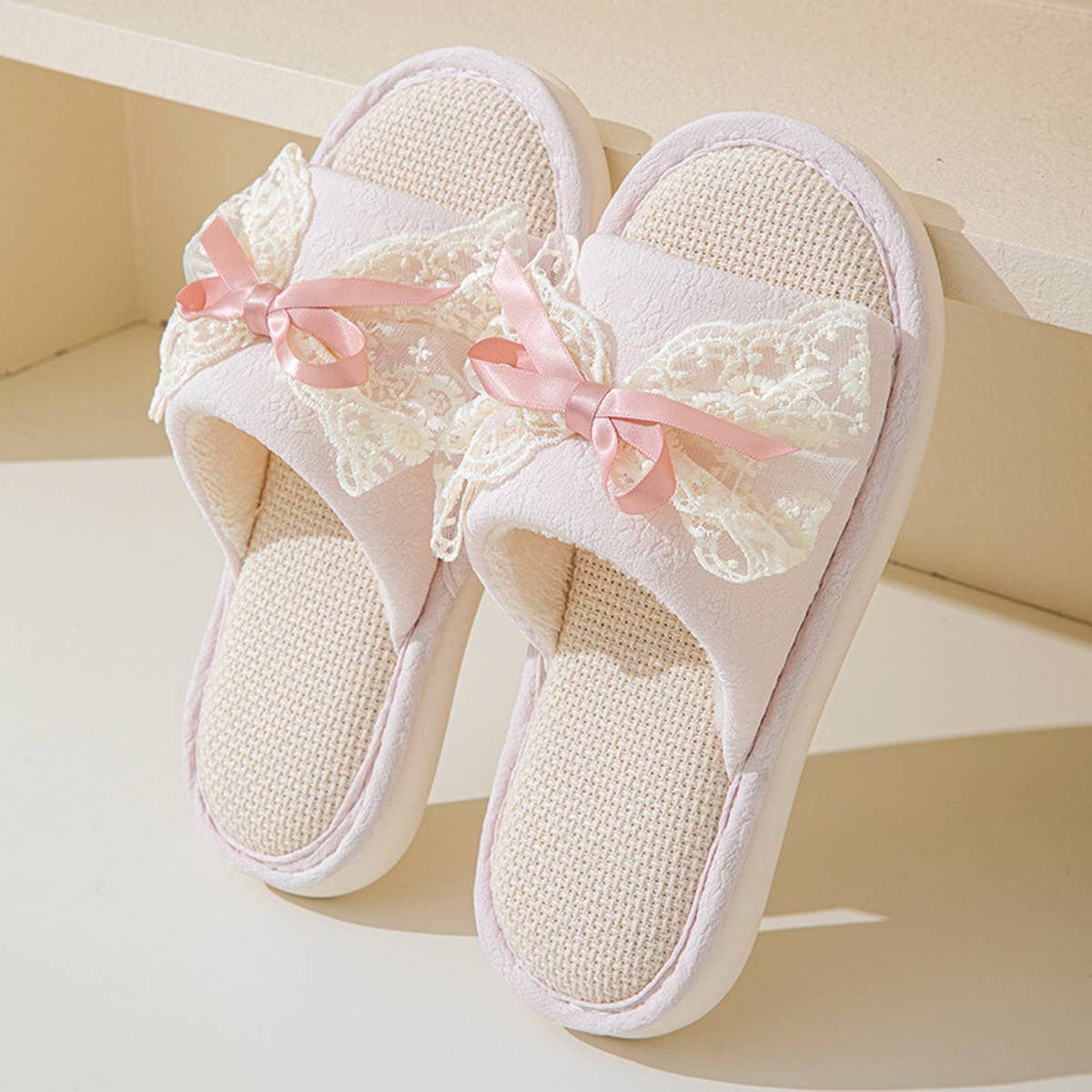 2024 NEW LACE BOW LINEN SLIPPERS_CWSHS0845