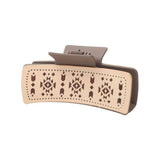 Western Style Minimalist Leather Hair Calw Clip_Cwaha0605