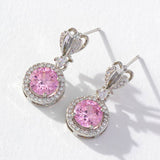 BEADS DECKED ROUND DANGLE EARRINGS_CWAJE0319