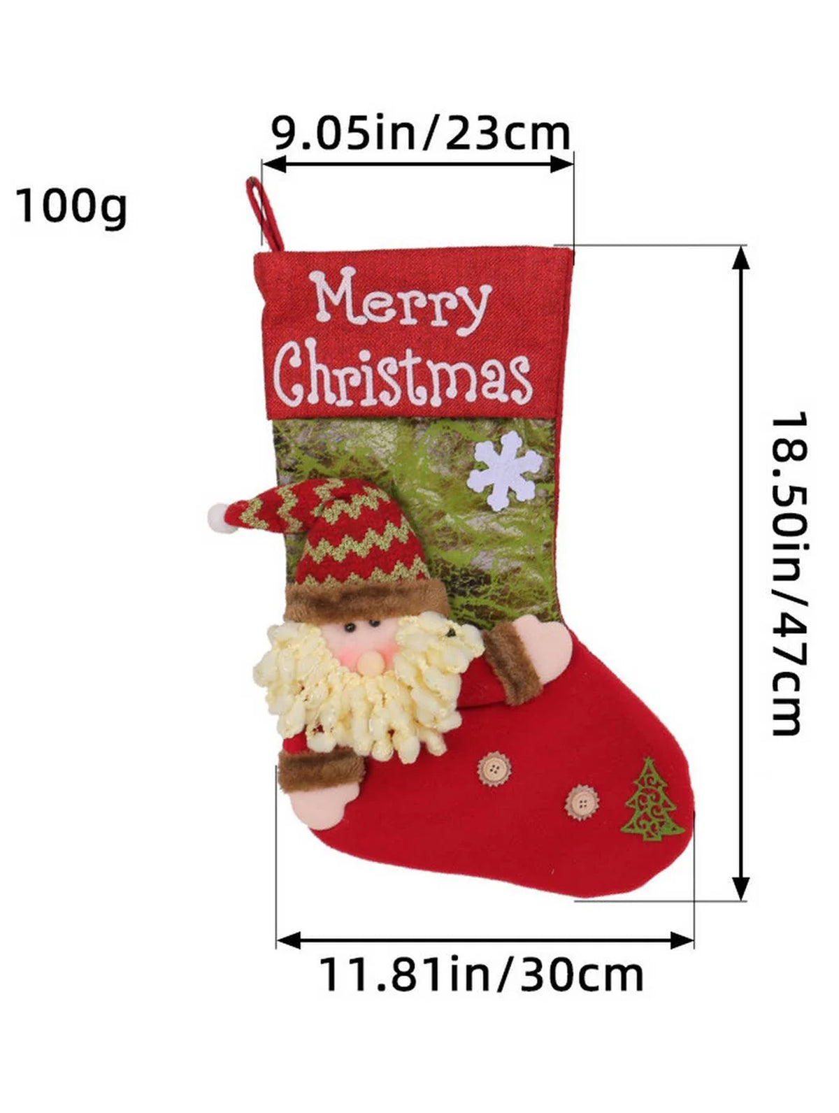 THICKENED BIG HEAD DOLL CHRISTMAS STOCKINGS_CWMS1436