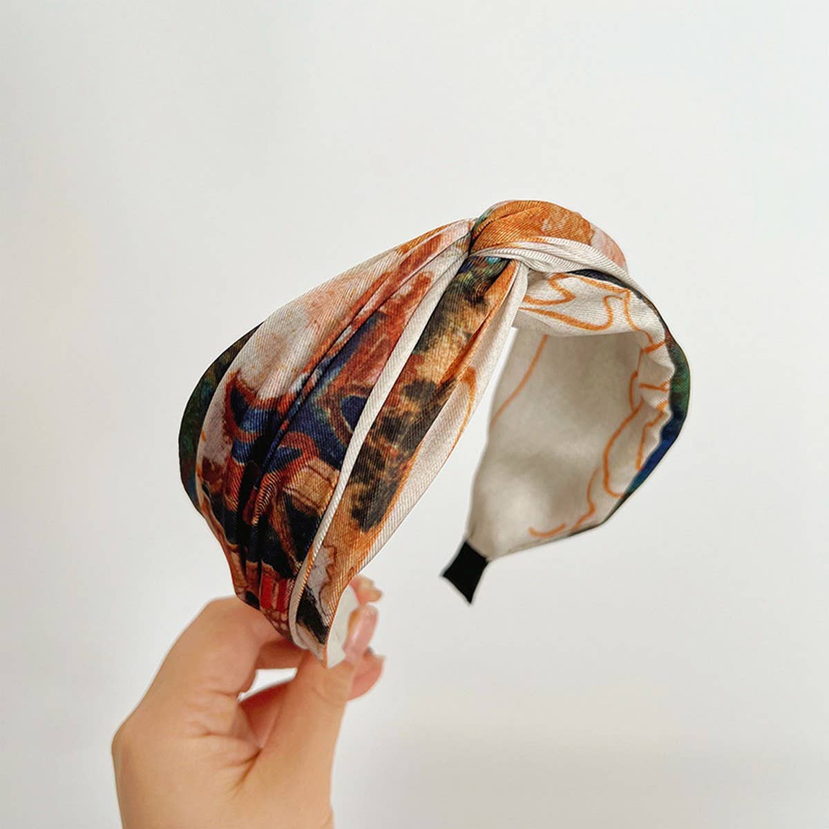Retro Oil Painting Wide Border Versatileheadbands_Cwaha07329