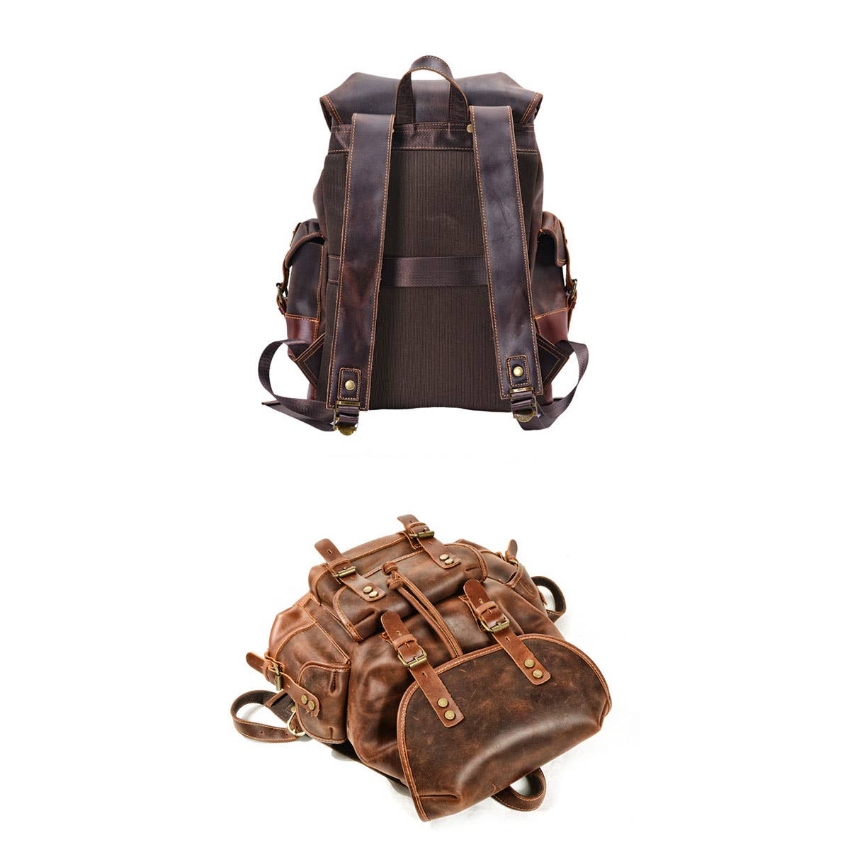 MENS LEATHER TRAVEL BACKPACK FOR HIKING_CWAB5550