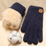 Thick Double-Layer Knitted Gloves_Cwag0116