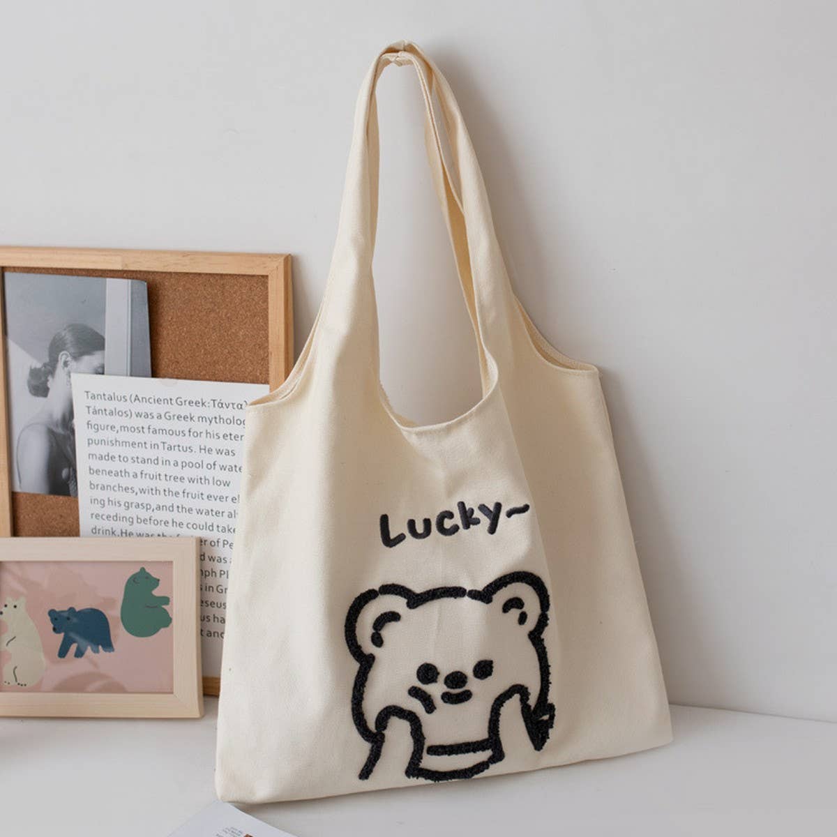 EMBROIDERED CANVAS TOTE BAG FOR WOMEN LARGE SIZE_CWAB5653