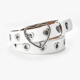 FASHIONABLE HEART BUCKLE DECORATIVE BELT_CWABE0574