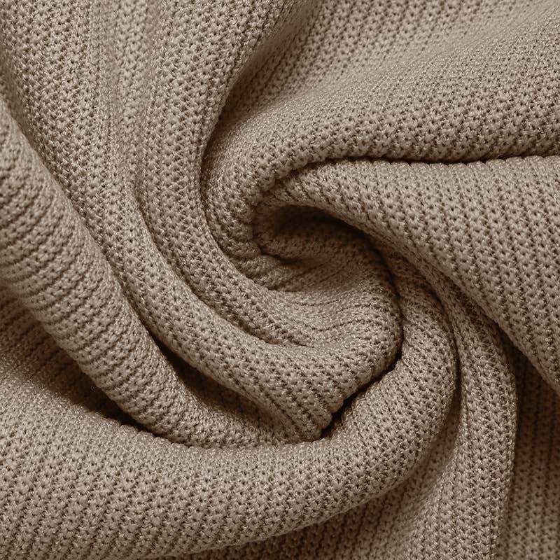 Solid-Color Slit Straight-Leg Versatile Pants