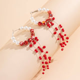 CREATIVE HALLOWEEN BLOOD DROP LONG EARRINGS_CWAJE1928