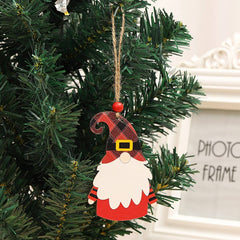CHRISTMAS DECORATIONS PAINTED WOODEN PENDANTS_CWMM2650