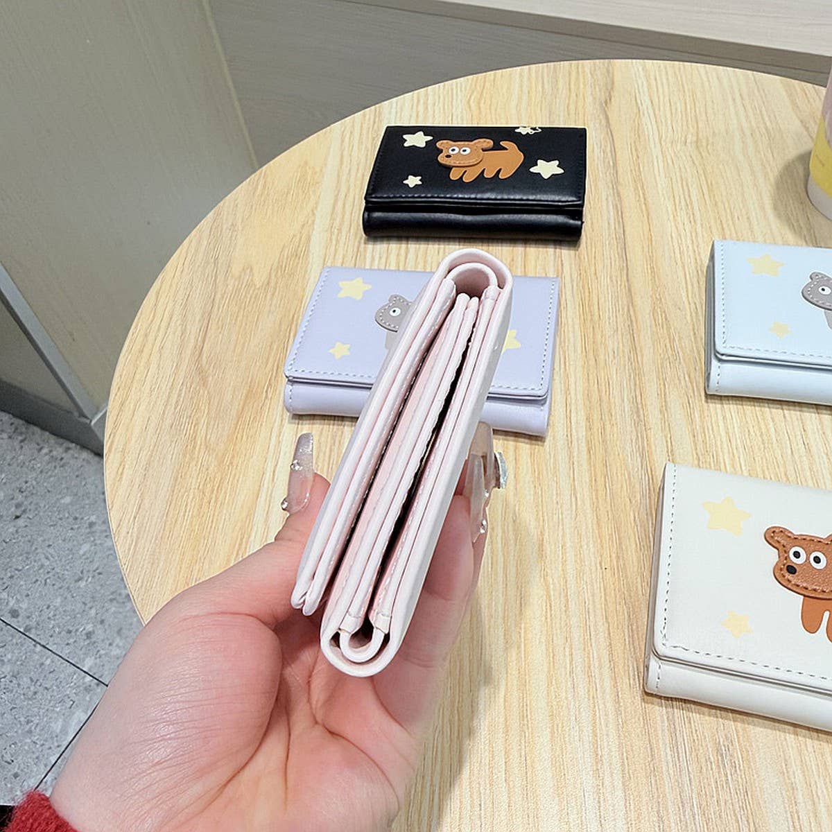 Cute Cartoon Mini Pu Wallet For Students_Cwab06243
