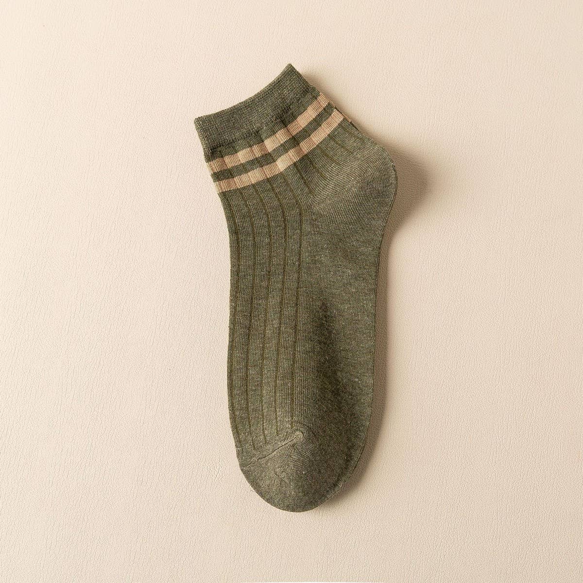 Two Bar Boat Short Socks Cozy_Cwms033