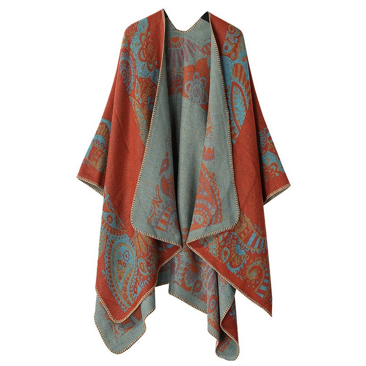 Warm Shawl Cape Fashion Scarf Cape_Cwasc2159