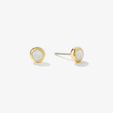 Trendy Natural Stone Stud Earrings For Women