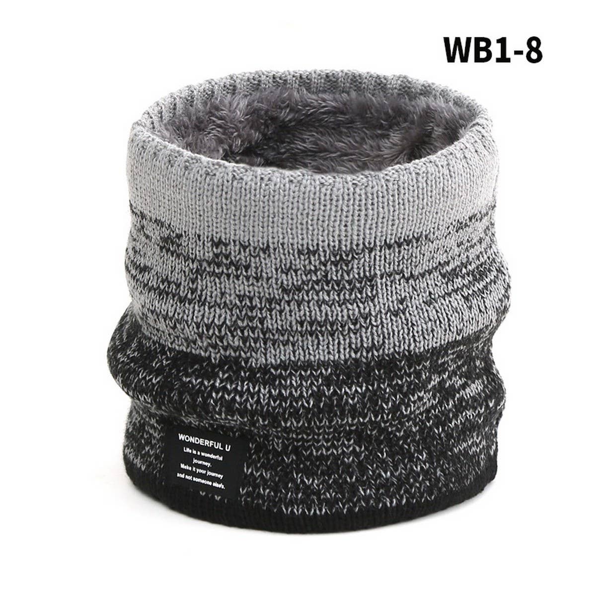 Winter Thick Gradient Wool Knitted Scarf For Women_Cwasc1039