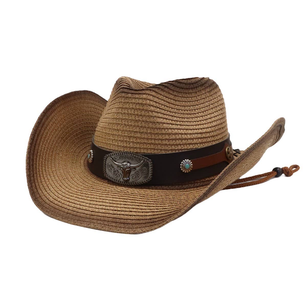 Unisex Outdoor Beach Hat Western Cowboy Style_Cwah04491