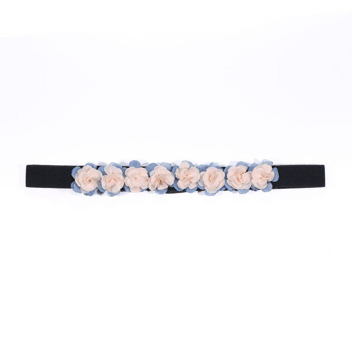 FLORAL ELASTIC WAIST BELT STYLISH CINCHER_CWMM6421