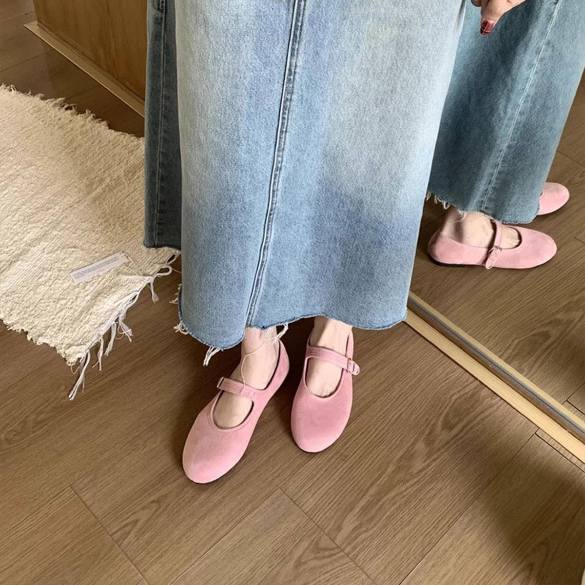 Vintage Flat Mary Jane Soft Sole Shoes