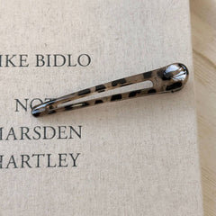 Leopard Hair Clip Large Duckbill Side Bang Pin_Cwaha07770