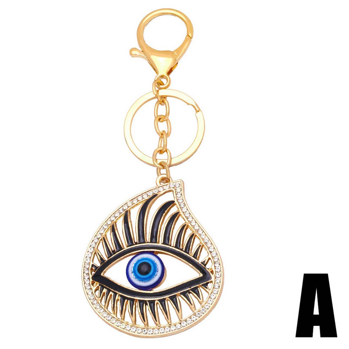 CREATIVE DEVILS EYE METAL KEYCHAIN_CWAJE0949