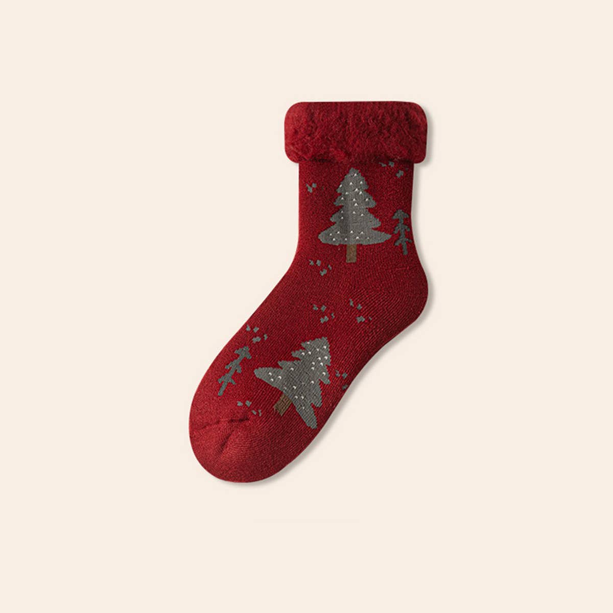 Ultra-Thick Fleece Winter Warm Cartoon Socks_Cwms03159