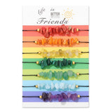 IRREGULAR GRADIENT COLOR CARD SIMPLE BRACELET_CWAJE2100