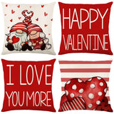 Valentines Day Home Love Print Pillowcase_Cwmm0768