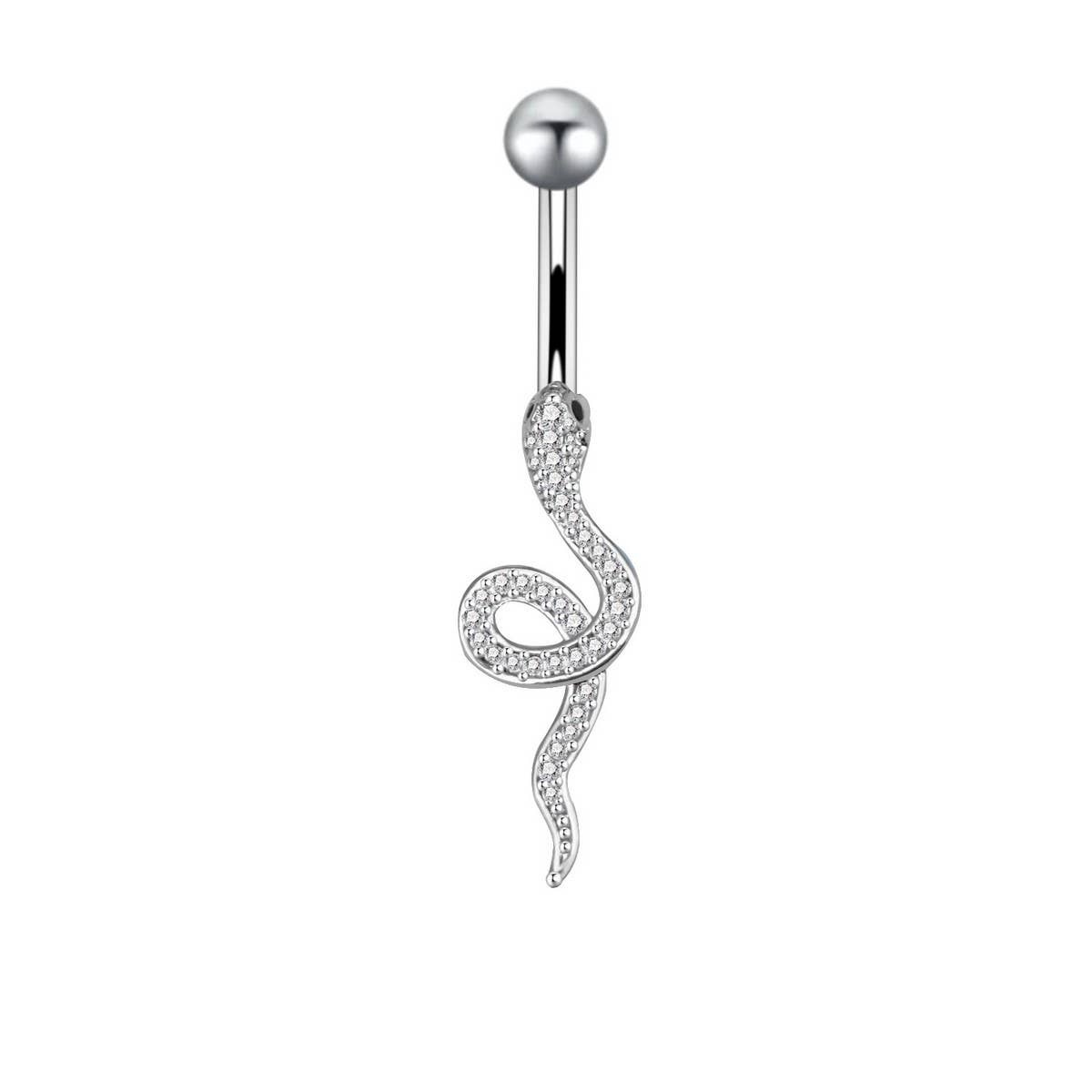 ANIMAL SHAPE FULL CZ NAVEL RING NEW FASHION_CWMM9372