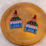 CHRISTMAS SIMPLE AND VERSATILE CARTOON EARRINGS_CWAJE1833