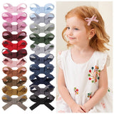 HANDMADE FABRIC BOW FULL COVER HAIR CLIP FOR KIDS_CWAHA6711