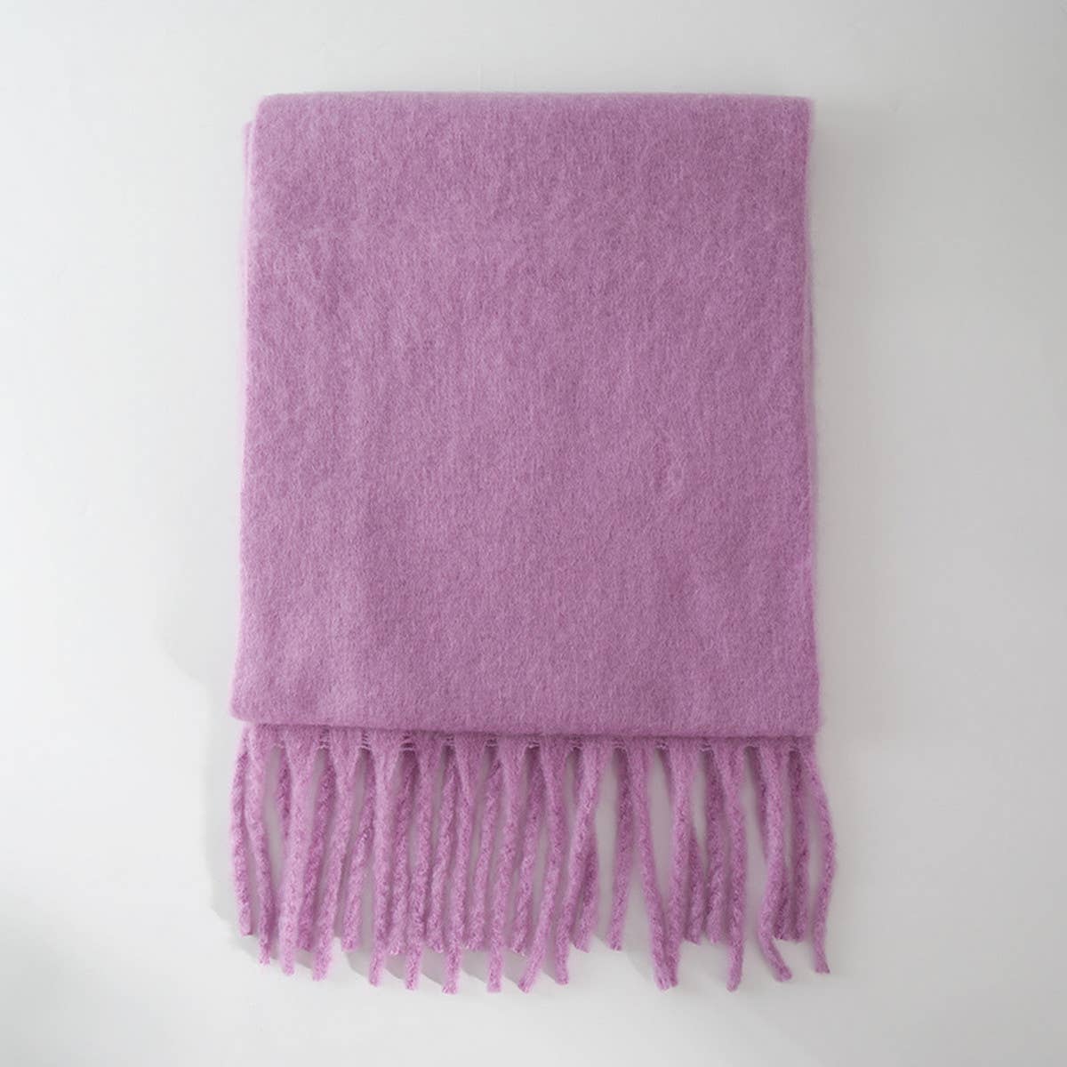 SOFT MOHAIR FEEL SCARF COZY WINTER WRAP_CWASC0323