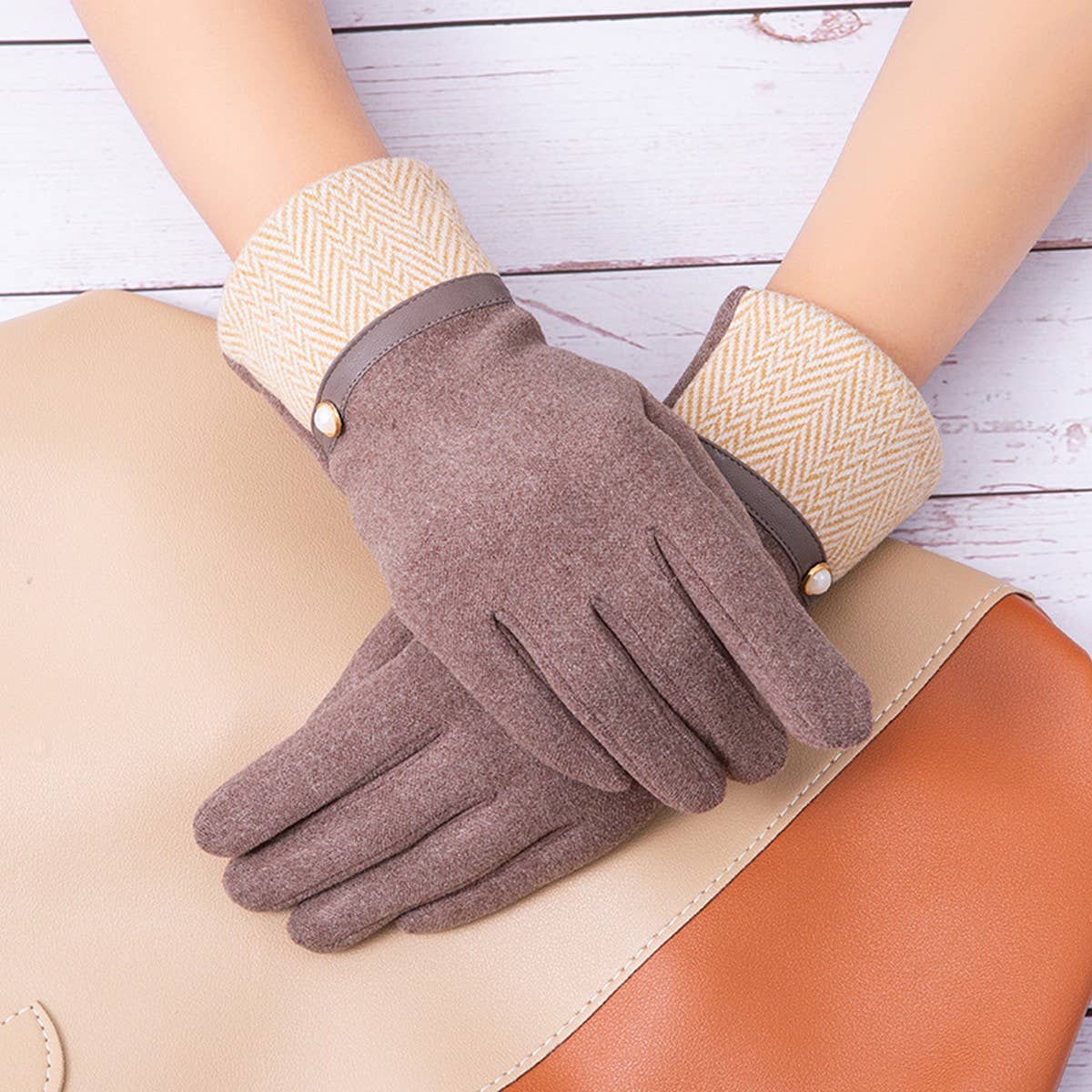 Womens Touch Screen Winter Warm Gloves_Cwmm1553