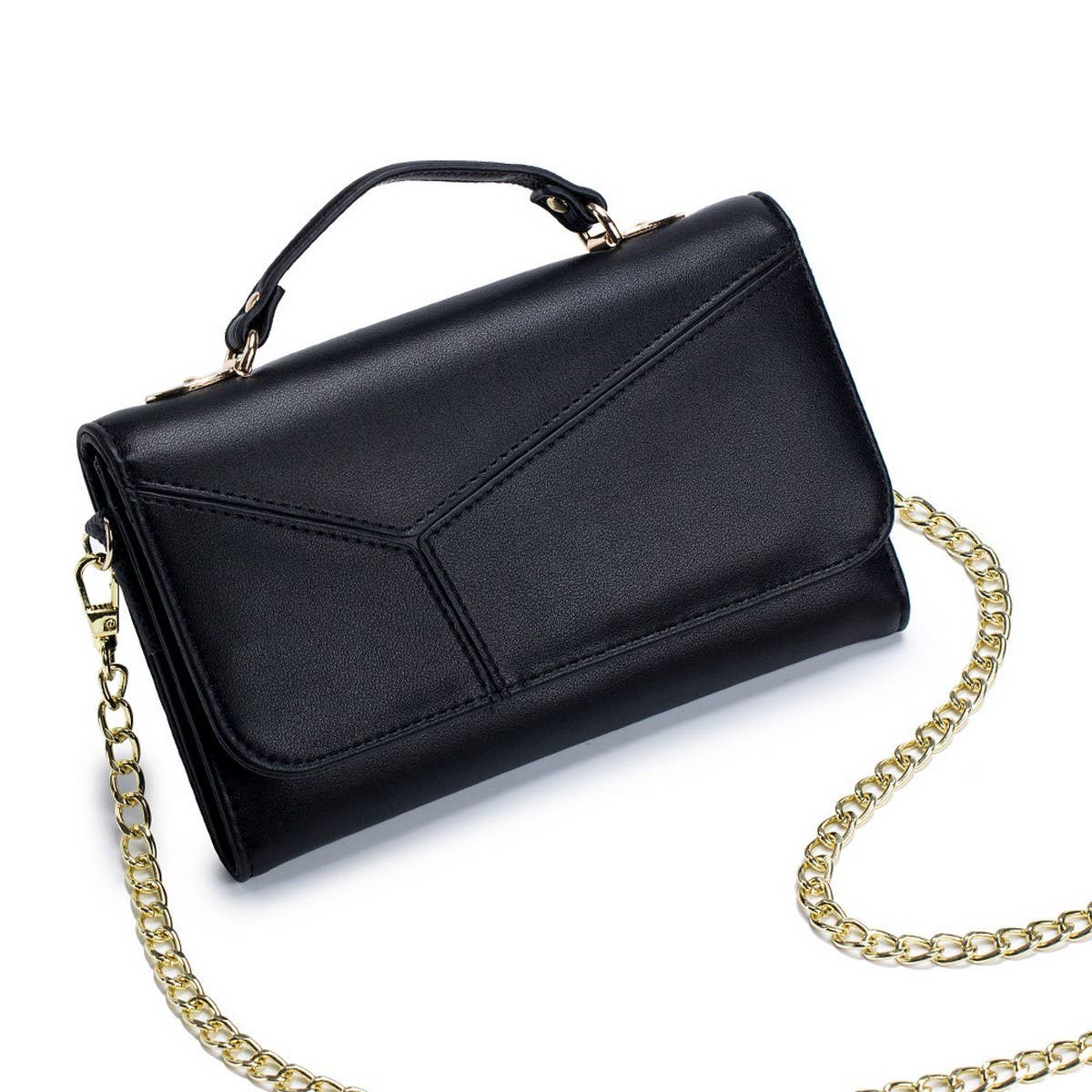 CASUAL SIMPLE LARGE CAPACITY CROSSBODY WALLET_CWAB3815