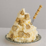 Trendy Irregular Heart Zircon Earrings 18K Gold