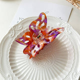 NEW LARGE HOLLOW BUTTERFLY HAIR CLAW WOMENS CLIP_CWAHA1028