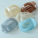 Abalone Flat Hair Claw Ponytail Clip Chic Style_Cwaha08052