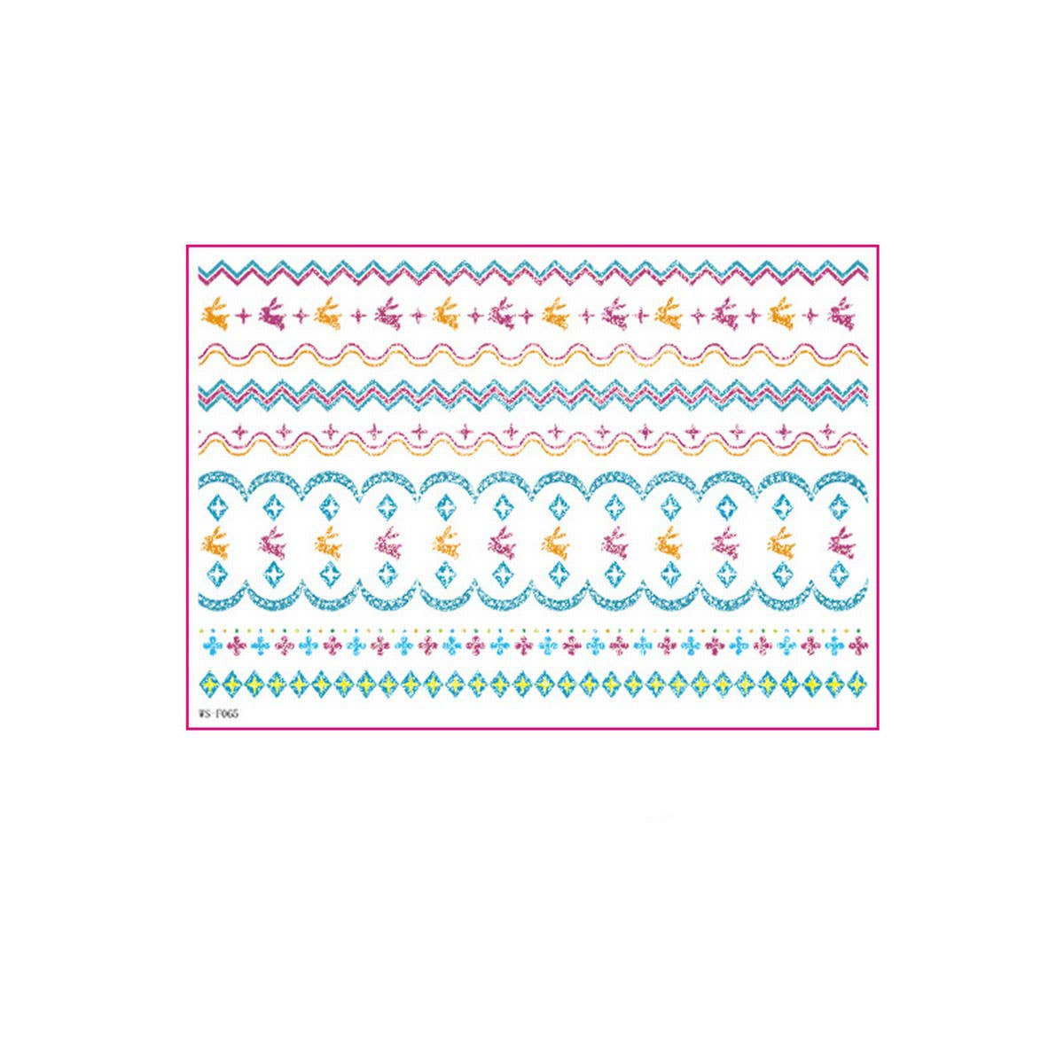 EASTER GLITTER WATER TRANSFER STICKERS FOR CANDLES_CWMM8367