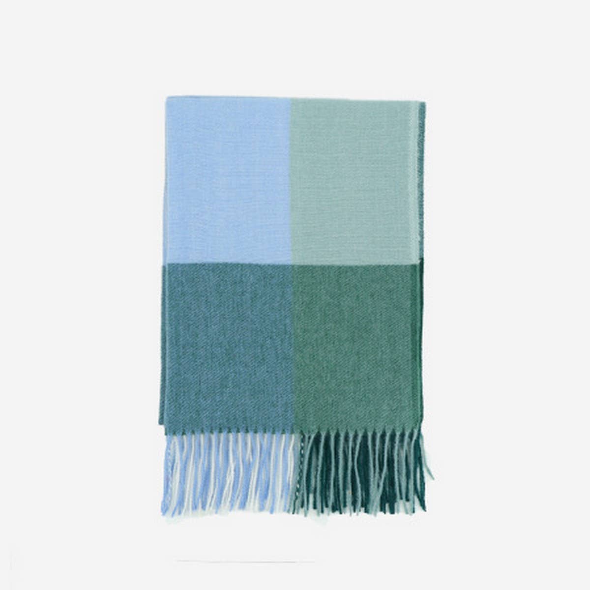 PLAID THICK SCARF UNISEX WINTER WARM SHAWL_CWASC1101