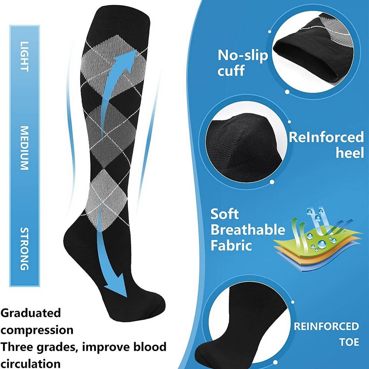 Women'S Outdoor Sports Compression Socks_Cwms1868