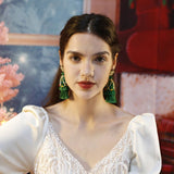 NEW LONG LIGHTWEIGHT HAND BRAIDED EARRINGS_CWAJE1656