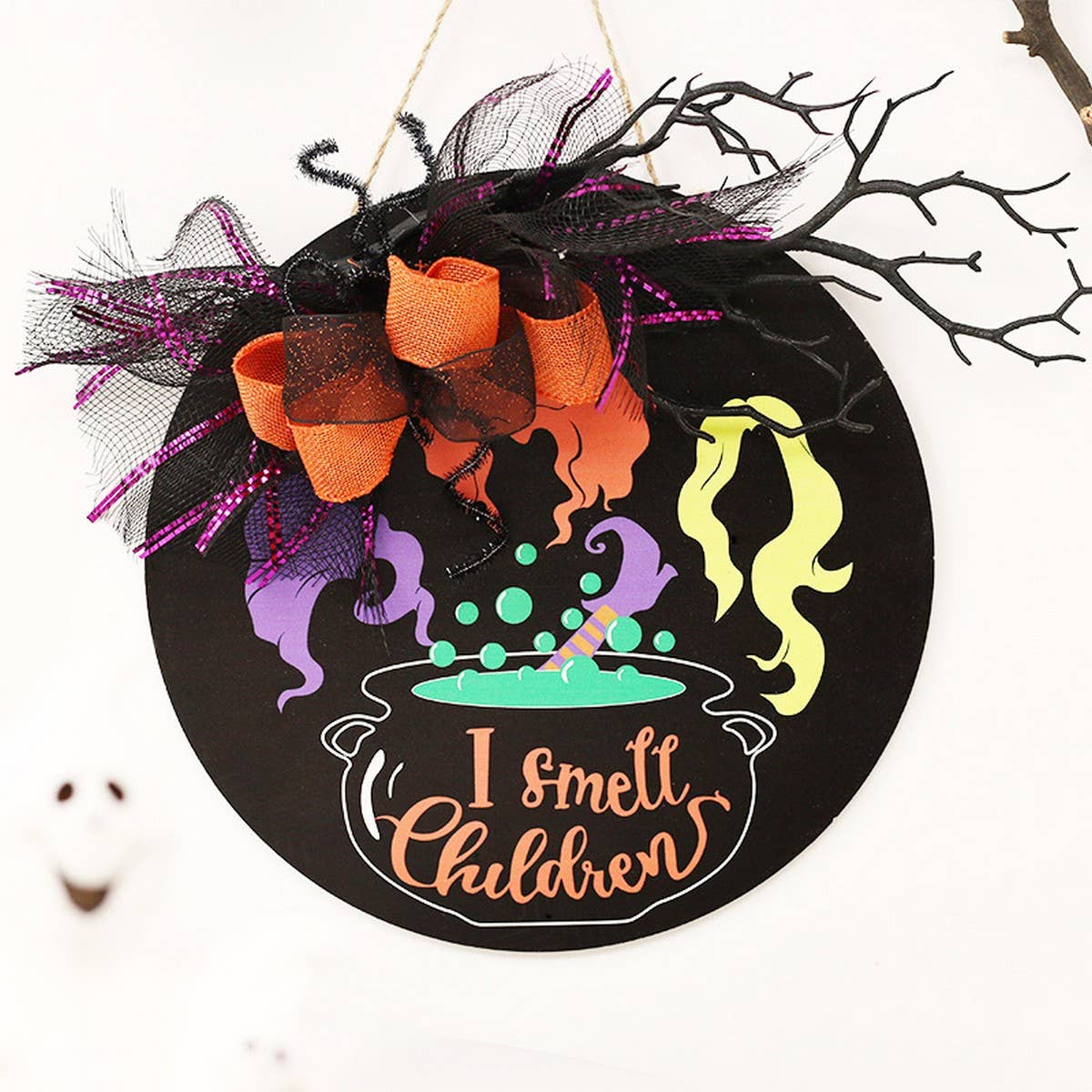 HOCUS POCUS I SMELL CHILDREN WALL SIGN_CWAJE05366
