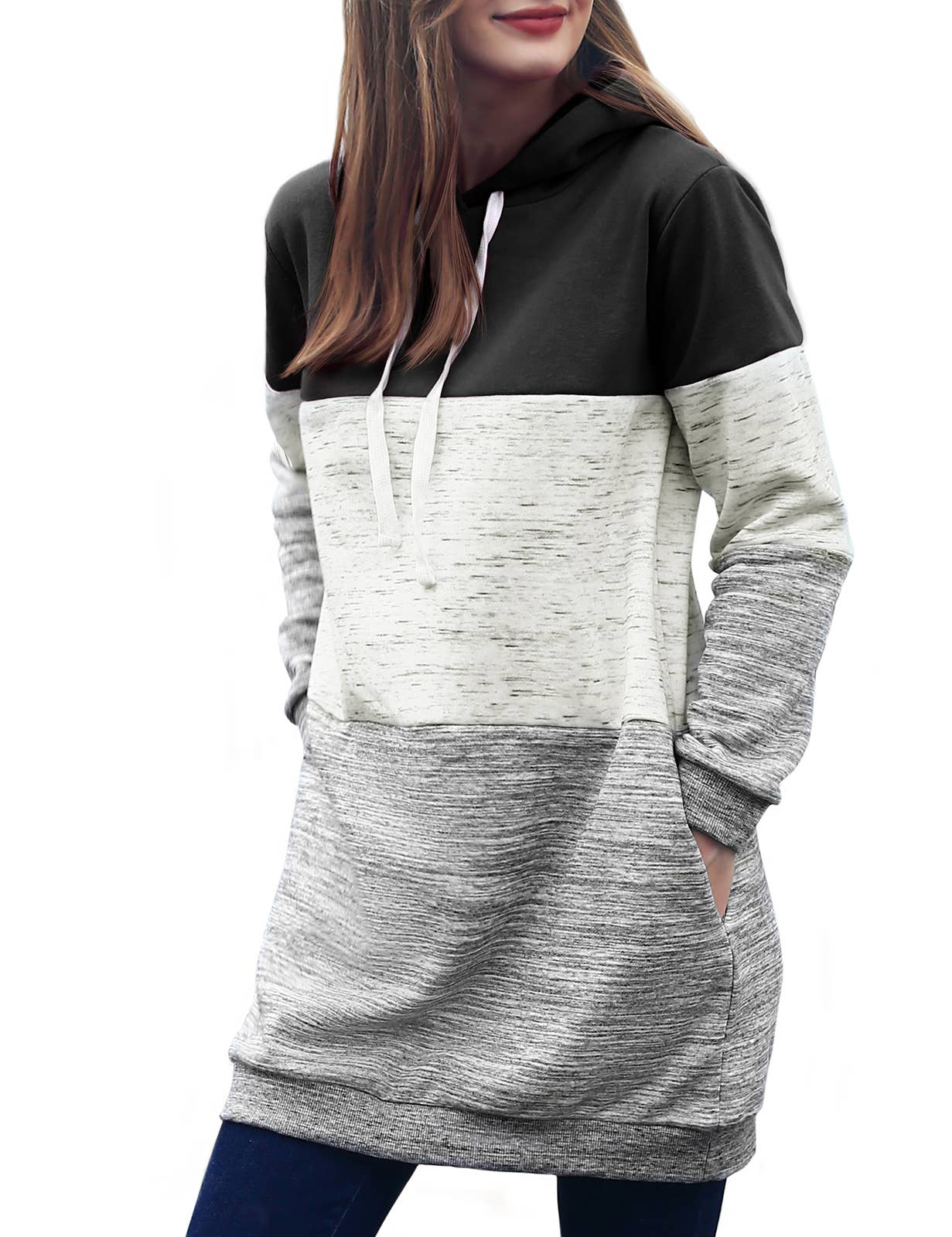 Women Fashion Long Hooded Hoodies_Cwohol439