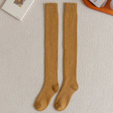 Women Padded Warm High Socks Cotton Socks_Cwms0332