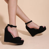 NEW STYLE FISH MOUTH BAG AND STRAPPY HIGH HEELS_CWSHH0130