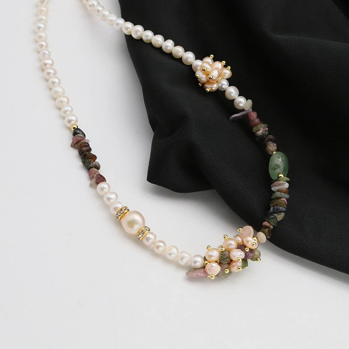 HIGH END EXQUISITE FASHION PEARL NECKLACE_CWAJE3846